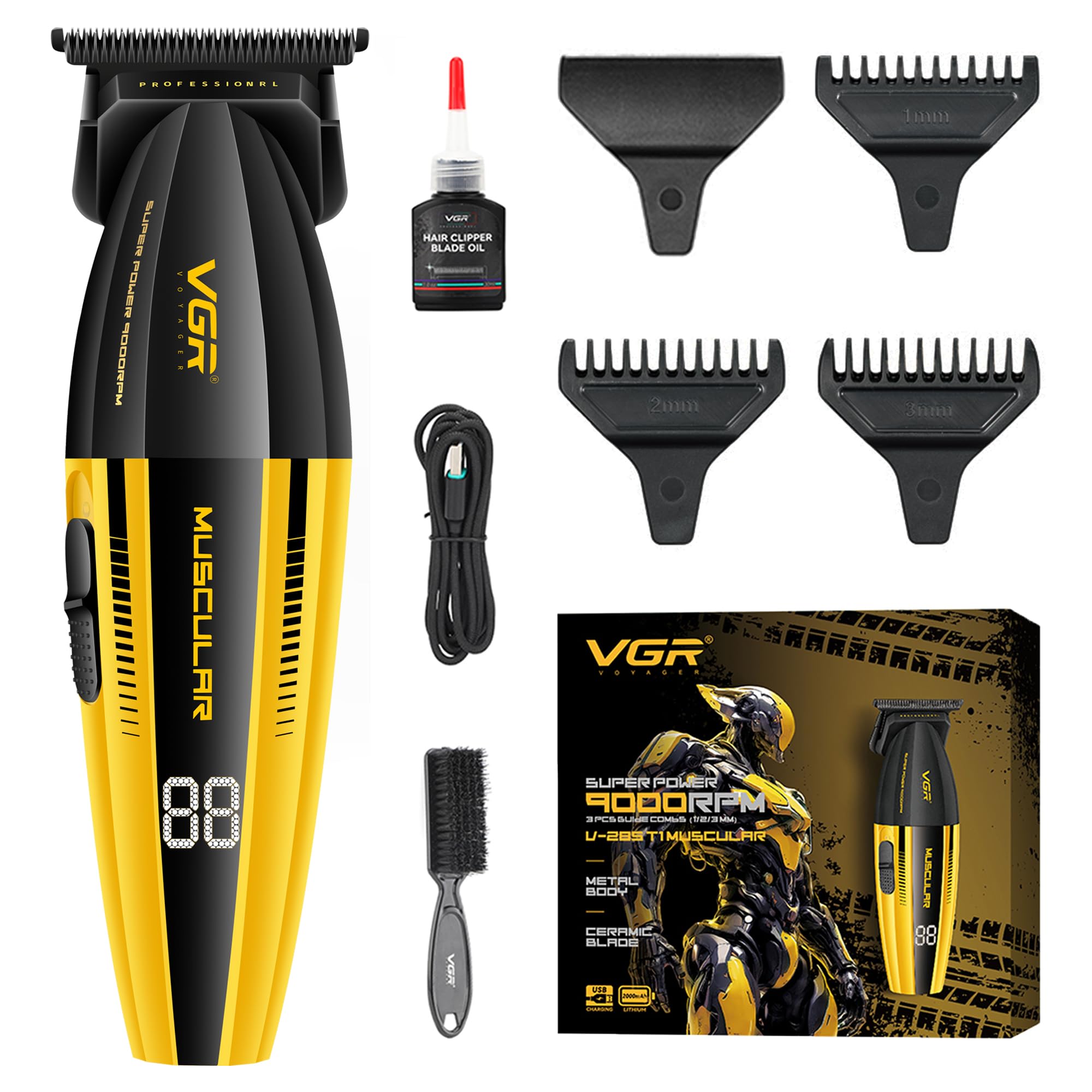 خط زن وی جی آر مدل V-285t HAIR TRIMMER VGR V-285t