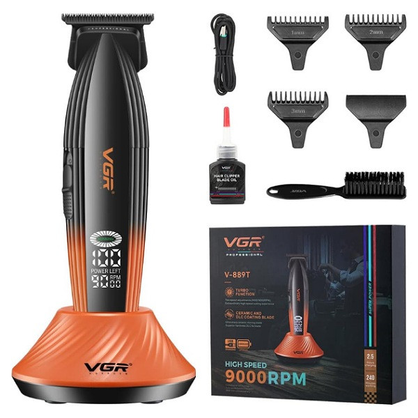 ماشین اصلاح و خط زن وی جی آر مدل V-889T