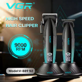 ماشین اصلاح وی جی آر مدل V-889 S2 با برش مستقیم و استیل ضد زنگ