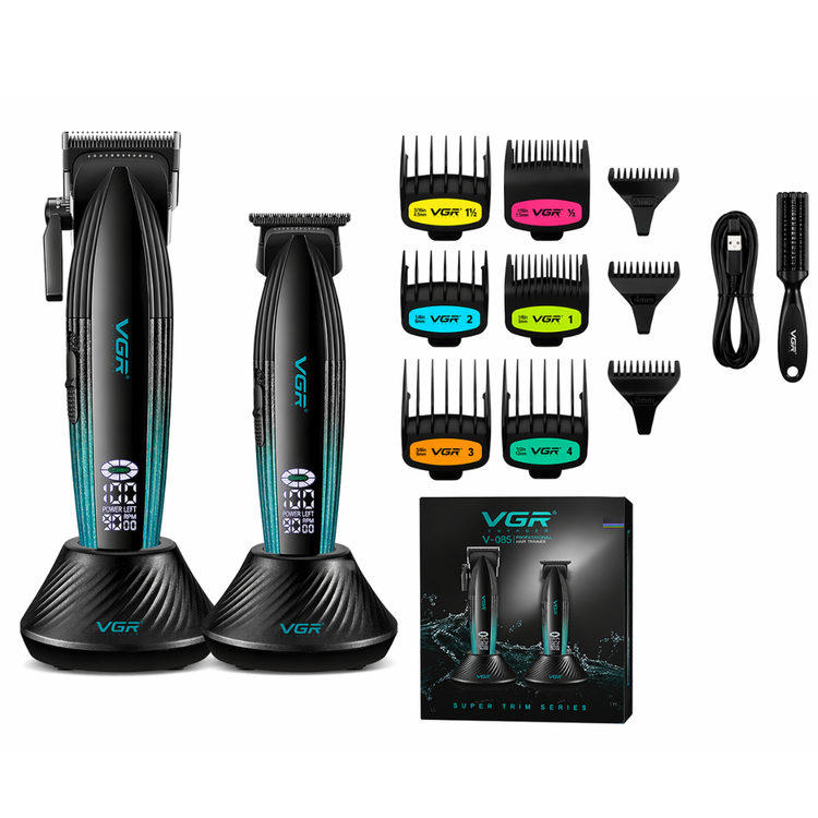 ماشین اصلاح وی جی آر مدل V-889 S2 با برش مستقیم و استیل ضد زنگ