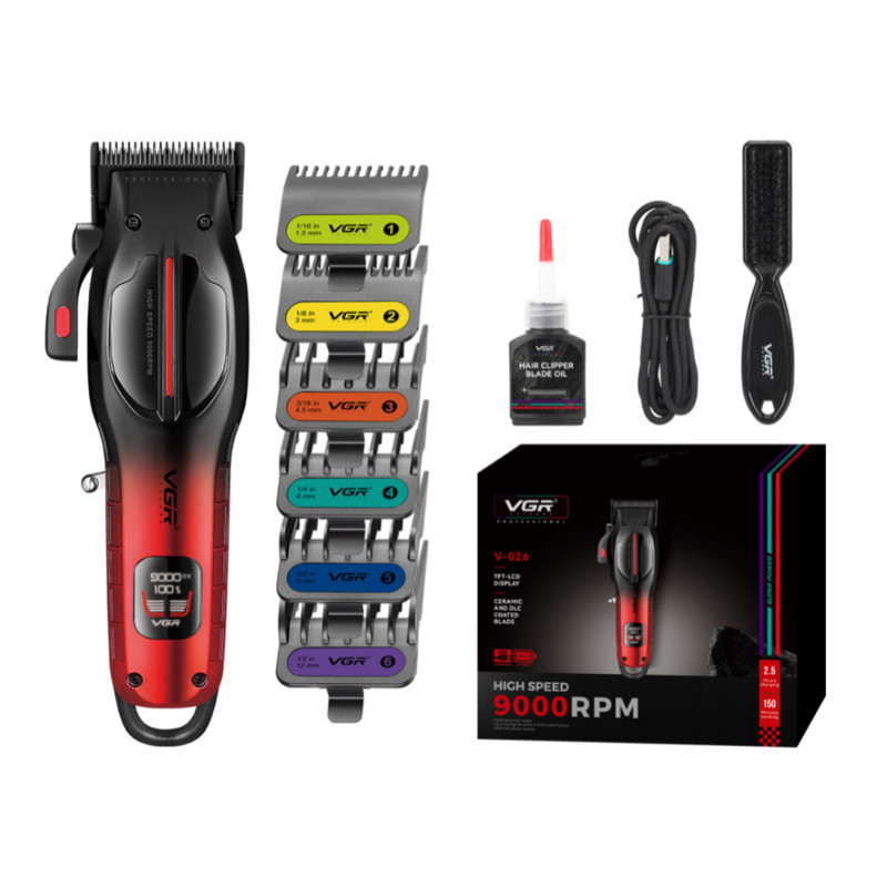 ماشین اصلاح وی جی آر مدل V-026 HAIR CLIPPER VGR 026