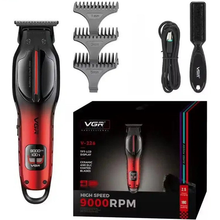 ماشین اصلاح موی سر و صورت وی جی ار مدل V-226