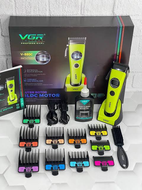 ماشین اصلاح موی سر و صورت شارژی وی جی آر V-880C